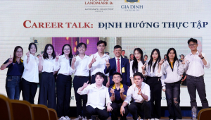 Career talk “Định hướng thực tập” - Hành trang hội nhập ngành khách sạn quốc tế