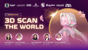 Workshop mang chủ đề “3D Scan The World” siêu hot sắp đổ bộ tại Trường Đại học Gia Định