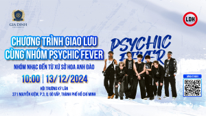 Chương trình giao lưu cùng nhóm Psychic Fever 