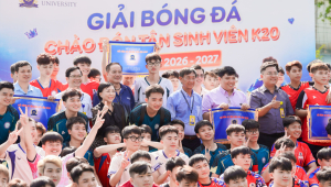 GDU khai mạc Giải bóng đá chào đón tân sinh viên năm học 2026 – 2027