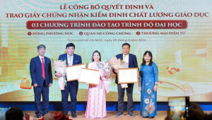 GDU tiên phong trong kiểm định chất lượng chương trình đào tạo theo quy định mới