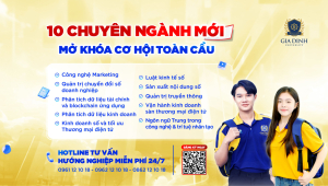 Trường Đại học Gia Định mở thêm 10 chuyên ngành mới, đón đầu kỷ nguyên chuyển đổi số