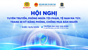 HỘI NGHỊ TUYÊN TRUYỀN, PHÒNG NGỪA TỘI PHẠM, TỆ NẠN MA TÚY, TRANG BỊ KỸ NĂNG PHÒNG, CHỐNG MUA BÁN NGƯỜI
