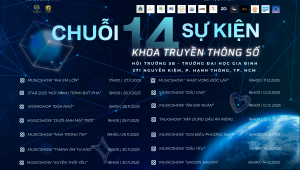 Khoa Truyền thông số GDU: Hành trình đánh thức cảm xúc và khẳng định bản sắc qua chuỗi 14 sự kiện nghệ thuật