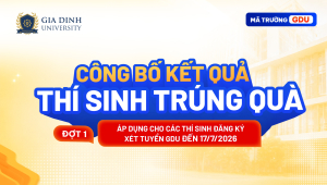 GDU công bố danh sách thí sinh trúng thưởng đợt 1 Chương trình Bốc thăm quà tặng tuyển sinh 2026