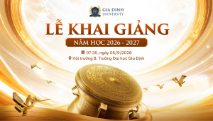 Trường Đại học Gia Định tổ chức Lễ Khai giảng năm học 2026 – 2027