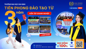 Lộ trình đào tạo 3 năm tại GDU: Khi thời gian là "chìa khóa" mở cửa bản lĩnh thực chiến