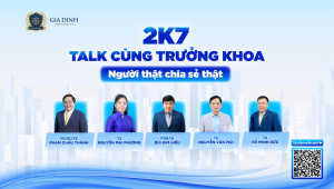 2k7 talk cùng Trưởng khoa: Người thật, chia sẻ thật
