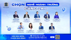 Trường Đại học Gia Định triển khai chương trình hướng nghiệp “chọn nghề - ngành - trường cùng 2k8” dành cho học sinh khối 12 trên toàn quốc