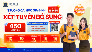 GDU xét tuyển bổ sung 450 chỉ tiêu, mở thêm cơ hội vào đại học cho thí sinh 2K8