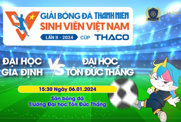 GDU chính thức “góp mặt” tại Giải bóng đá Thanh Niên sinh viên Việt Nam lần II – 2024  