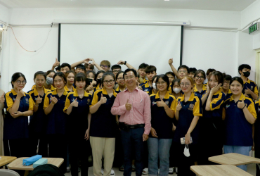Sinh viên GDU học kinh doanh sáng tạo từ Tổng thư ký Hội đồng Liên hiệp Khoa học Doanh nhân Việt Nam 