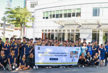 Tham quan kiến tập tại ISC Quang Trung: sinh viên khoa CNTT GDU K14 đợt 2 sôi nổi cùng Hội thảo " Prepare for success "
