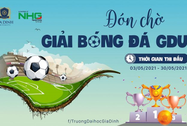 Trường Đại học Gia Định tổ chức Giải bóng đá GDU 2021