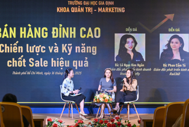 Sinh viên GDU được trang bị kỹ năng bán hàng đỉnh cao, chốt sale hiệu quả