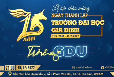 Lễ hội "Trở về với GDU" chào mừng kỷ niệm 15 năm ngày thành lập trường Đại học Gia Định