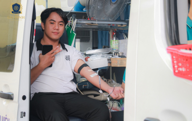 Giảng viên, sinh viên GDU hưởng ứng Ngày hội hiến máu 2022 
