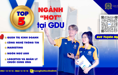 Top 5 ngành học “hot hit” tại GDU 