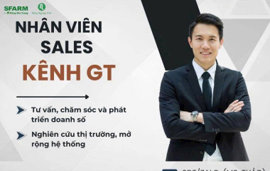 [HCM] NHÂN VIÊN KINH DOANH KÊNH GT