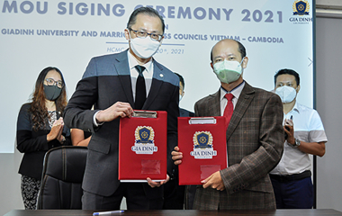 Trường Đại học Gia Định ký kết thỏa thuận hợp tác (MOU) với Hội đồng Kinh doanh Việt Nam và Campuchia - Tập đoàn Marriot