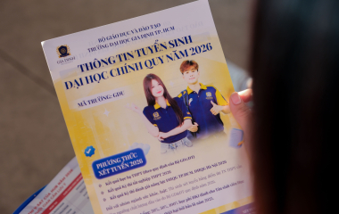 Trường Đại học Gia Định thông báo Tuyển sinh đại học hệ chính quy năm 2026