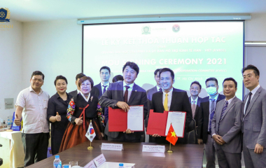 GDU ký kết thỏa thuận hợp tác với Ủy Ban hỗ trợ kinh tế Hàn Việt và Tập đoàn BBPLUS KOREA.