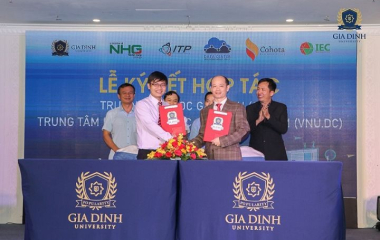 Trường Đại học Gia Định ký kết hợp tác đào tạo với công ty Cohota: đẩy mạnh chuyển đổi số trong giảng dạy