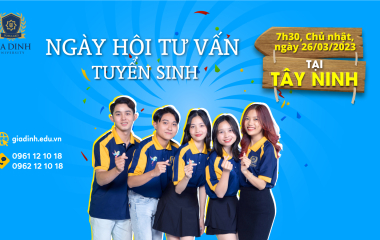 GDU tổ chức Ngày hội Tư vấn tuyển sinh 2023 tại tỉnh Tây Ninh 