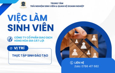 Thực tập sinh đào tạo