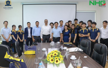 Trường Đại học Gia Định long trọng đón tiếp Tập đoàn HCL Technologies (Ấn Độ) đến thăm