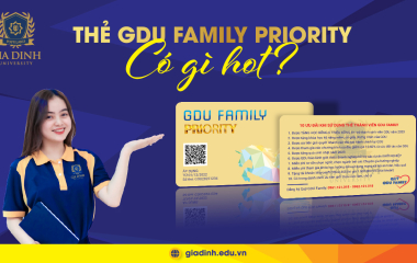 Thẻ “GDU Family Priority” có gì hot? 