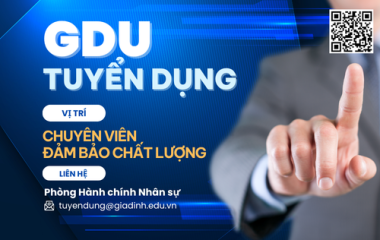 Tuyển dụng Chuyên viên Đảm bảo chất lượng