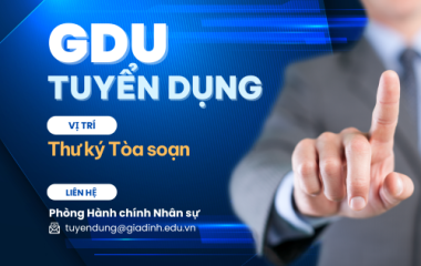 Tuyển dụng Thư ký Tòa soạn