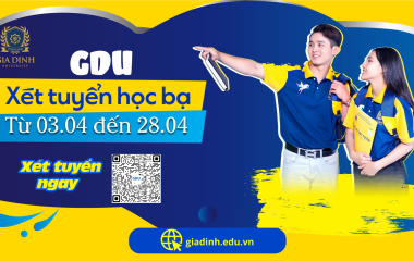 GDU nhận hồ sơ xét tuyển học bạ từ 03.04.2023 