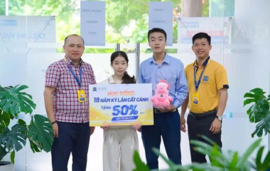 Không để thiên tai cản bước giấc mơ đại học