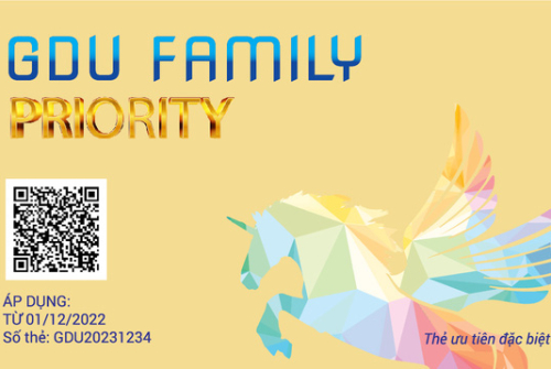 Đại học Gia Định ra mắt thẻ GDU Family Priority