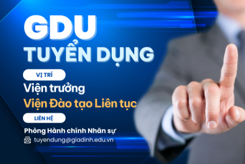 Tuyển dụng Viện trưởng Viện Đào tạo Liên tục