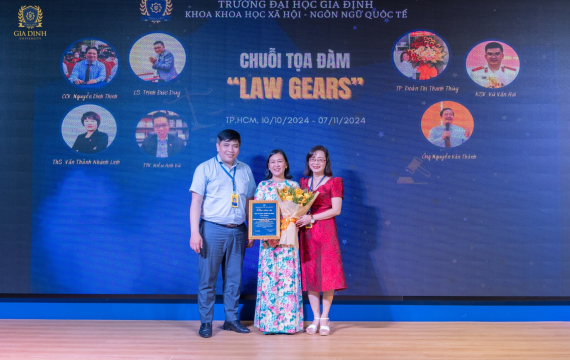 Chuyên gia chia sẻ kiến thức về tòa án tại chuỗi tọa đàm “Law Gears” 2024