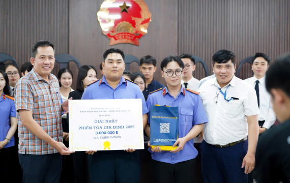 Cuộc thi “Phiên tòa giả định GDU năm 2025” vượt xa kỳ vọng