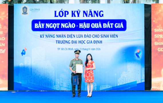 Trường Đại học Gia Định trang bị kỹ năng nhận diện lừa đảo cho sinh viên qua hoạt động thiết thực