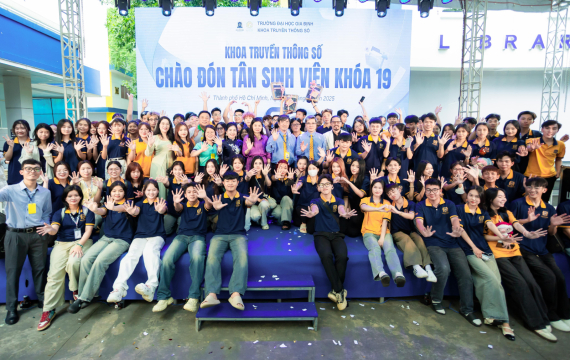 Dấu ấn Lễ hội chào đón tân sinh viên K19 của Khoa Truyền thông số