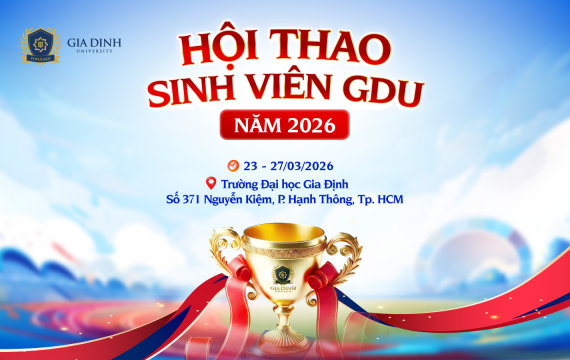 Hội thao sinh viên GDU 2026 chính thức khởi động!