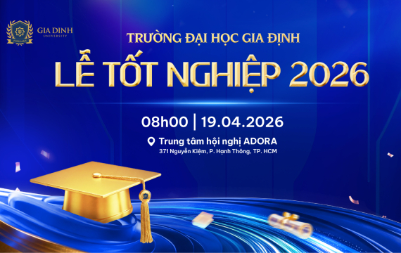 Không phải cá tháng tư – Lễ Tốt nghiệp GDU 2026 là sự kiện có thật