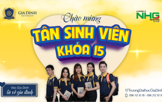 Trường Đại học Gia Định tưng bừng “Chào đón Tân sinh viên K15” trên giảng đường trực tuyến
