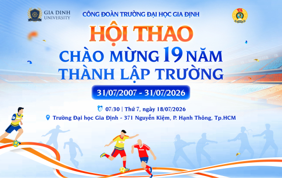 Hội thao GDU 2026 chính thức khởi động: Gắn kết sức mạnh, chào mừng 19 năm thành lập trường