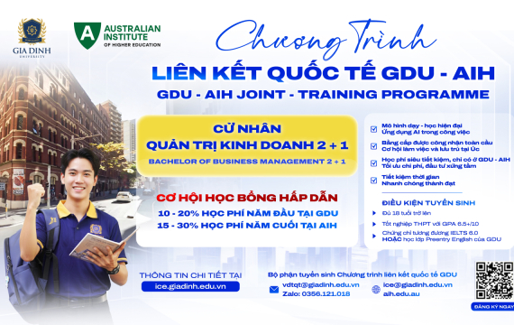 Mở cánh cửa ra thế giới cùng GDU - AIH: Hành trình học tập toàn cầu bắt đầu ngay tại Việt Nam