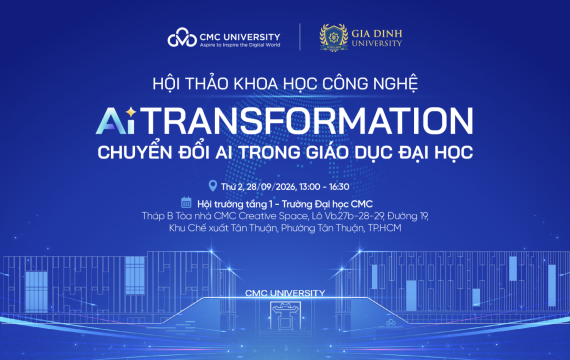 Hội thảo khoa học “AI Transformation: Chuyển đổi AI trong giáo dục đại học” 