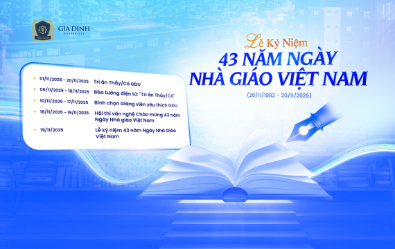 Chuỗi sự kiện chào mừng lễ kỷ niệm 43 năm ngày Nhà giáo Việt Nam (20/11/1982 - 20/11/2025)