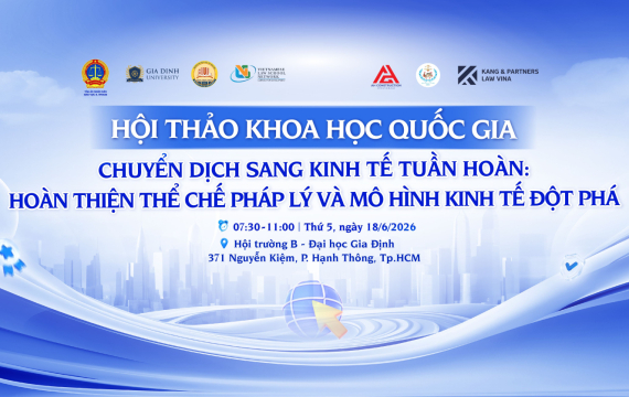 Hội thảo Khoa học Quốc gia về chuyển dịch sang kinh tế tuần hoàn tại GDU 