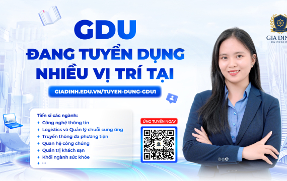 Trường Đại học Gia Định tuyển dụng nhân sự cho nhiều vị trí năm 2025